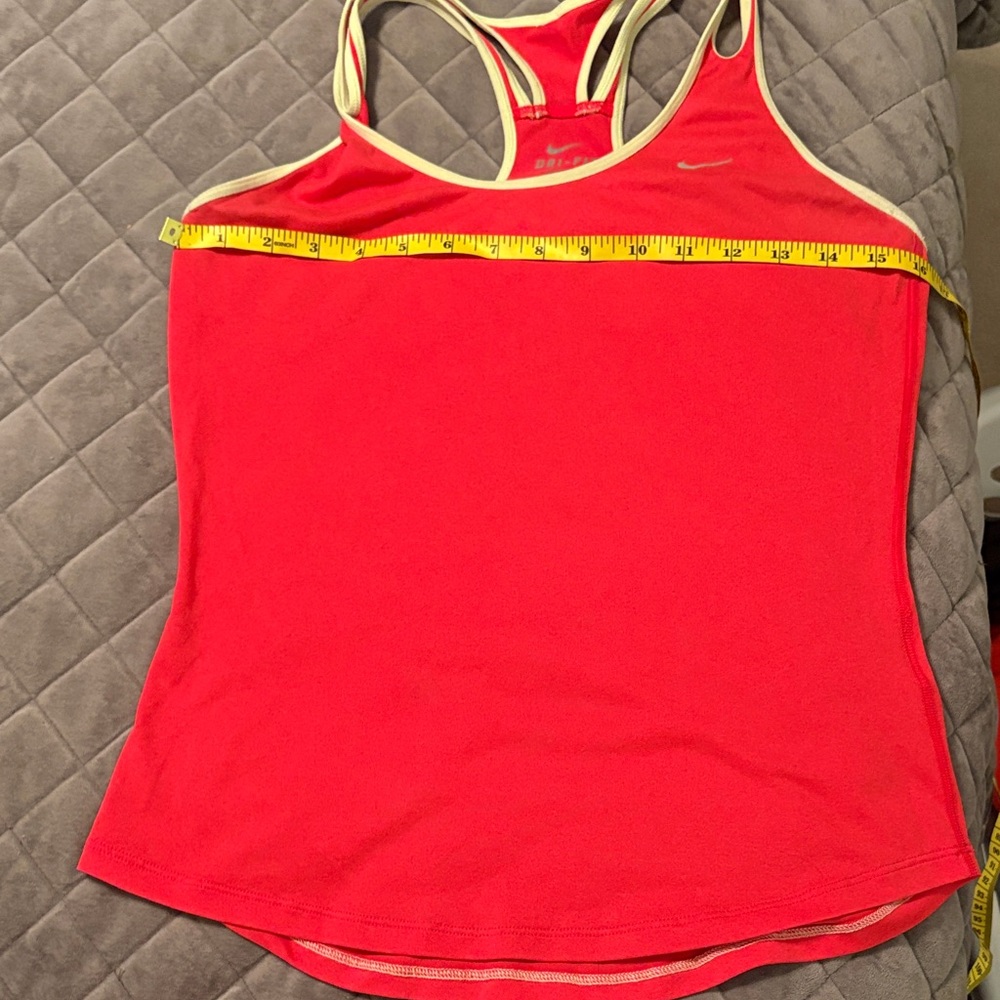 Nike Vibrant Red Athletic Tank. Size medium
